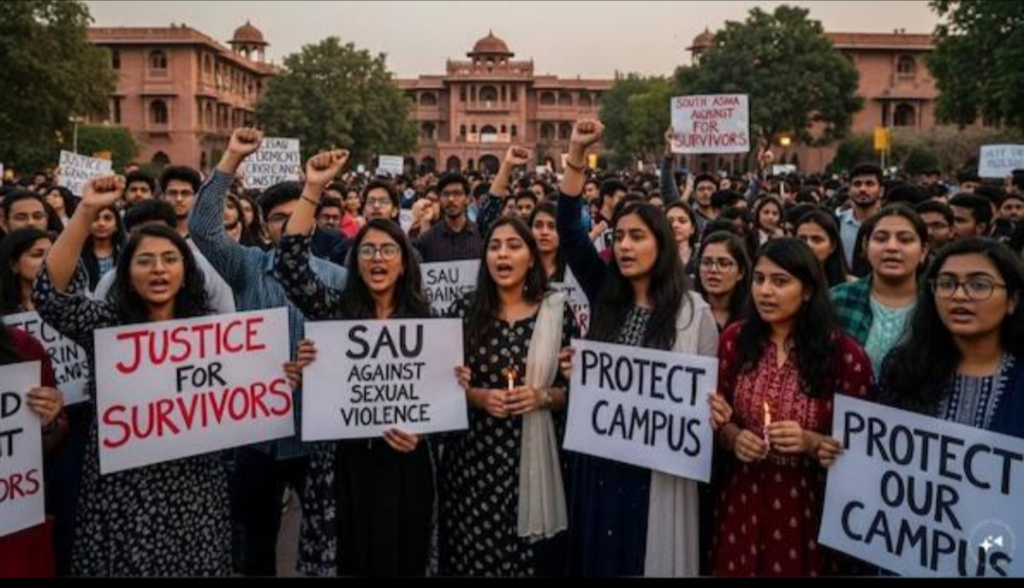 Campus Unrest Over Women’s Safety: Protests in Delhi and Punjab Amid Allegations and Misinformation