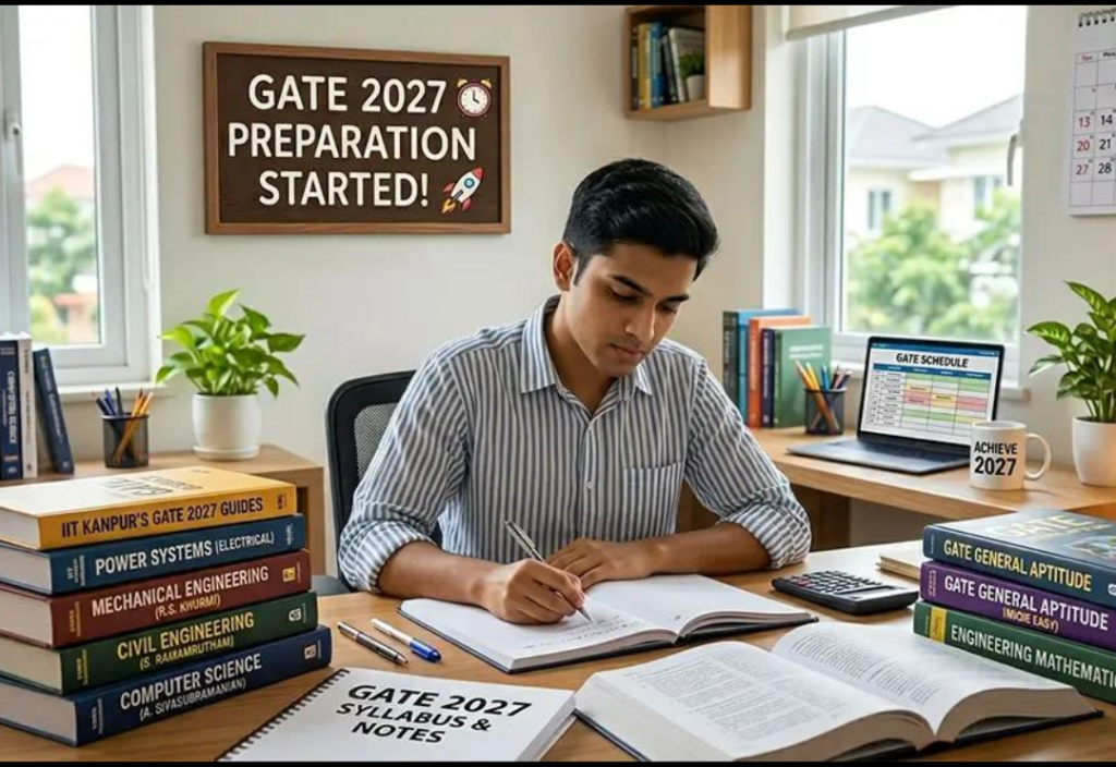 GATE 2027 Application Window Extended – Apply by October 5 Without Late Fee