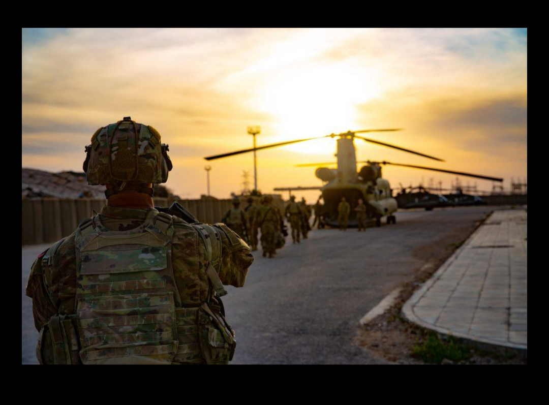 Final US forces depart Erbil Air Base in Kurdistan Region of Iraq ending Operation Inherent Resolve